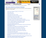 Arms Control, Deterrence and Nuclear Proliferation Documents