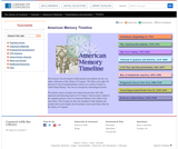American Memory Timeline