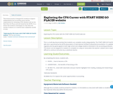 Exploring the CPA Career with START HERE GO PLACES website