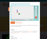 Comparing Potential Energy of a Bond