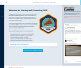 Welcome to Sharing and Promoting OER Welcome to Sharing and Promoting OER
