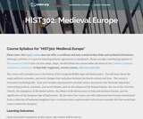 Medieval Europe Medieval Europe
