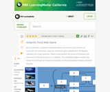 Antarctic Food Web Game Antarctic Food Web Game