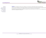 Accounting Review