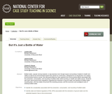 But It's Just a Bottle of Water