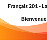 French 201 - Summer - ONLINE