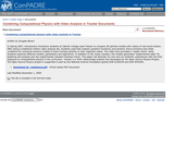 Combining Computational Physics with Video Analysis in Tracker