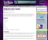 Reflective Solar Cooker