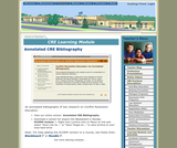 Annotated Bibliography on Conflict Resolution Education Annotated Bibliography on Conflict Resolution Education