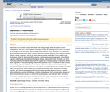 Depression in Older Adults Depression in Older Adults