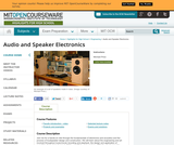 Audio and Speaker Electronics Audio and Speaker Electronics