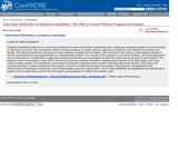 From Near Extinction to Academic Excellence: The UW-La Crosse Physics Program