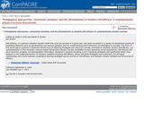 Pedagogical approaches, contextual variables, and the development of student self-efficacy in undergraduate physics courses