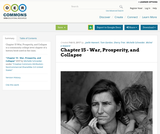 Chapter 15 - War, Prosperity, and Collapse Chapter 15 - War, Prosperity, and Collapse