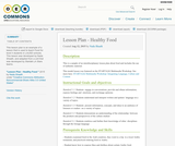 Lesson Plan - Healthy Food