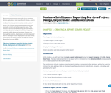Business Intelligence Reporting Services Project: Design, Deployment and Subscription