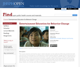 Entertainment Education for Behavior Change