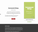 Environmental Biology Environmental Biology