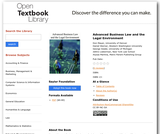 Advanced Business Law and the Legal Environment Advanced Business Law and the Legal Environment