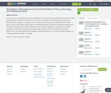 Workplace Management and Child Welfare Policy, Planning, and Administration Workplace Management and Child Welfare Policy, Planning, and Administration