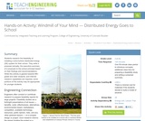 Windmill of Your Mind: Distributed Energy Goes to School Windmill of Your Mind: Distributed Energy Goes to School