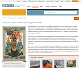 Patriotic Labor: America during World War I