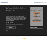 Euripides Scholia: Scholia on Orestes 1–500