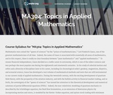 Topics in Applied Mathematics Topics in Applied Mathematics