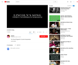 Lincoln's Song (There's A Murderer On Horseback) Lincoln's Song (There's A Murderer On Horseback)