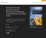 MultiMeters 101: Basic Operation, Care and Maintenance and Advanced Troubleshooting for the Skilled Trades – Simple Book Publishing MultiMeters 101: Basic Operation, Care and Maintenance and Advanced Troubleshooting for the Skilled Trades – Simple Book Publishing