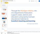Broken Arrow 2018 Summit: About GoOpen Presentation