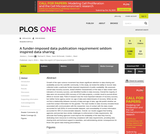A funder-imposed data publication requirement seldom inspired data sharing A funder-imposed data publication requirement seldom inspired data sharing