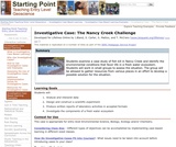 The Nancy Creek Challenge The Nancy Creek Challenge