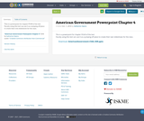 American Government Powerpoint Chapter 4