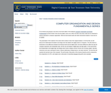 Computer Organization and Design Fundamentals Series
