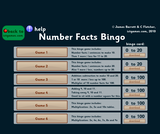 Number Facts Bingo