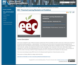 Preschool Learning Standards and Guidelines Preschool Learning Standards and Guidelines