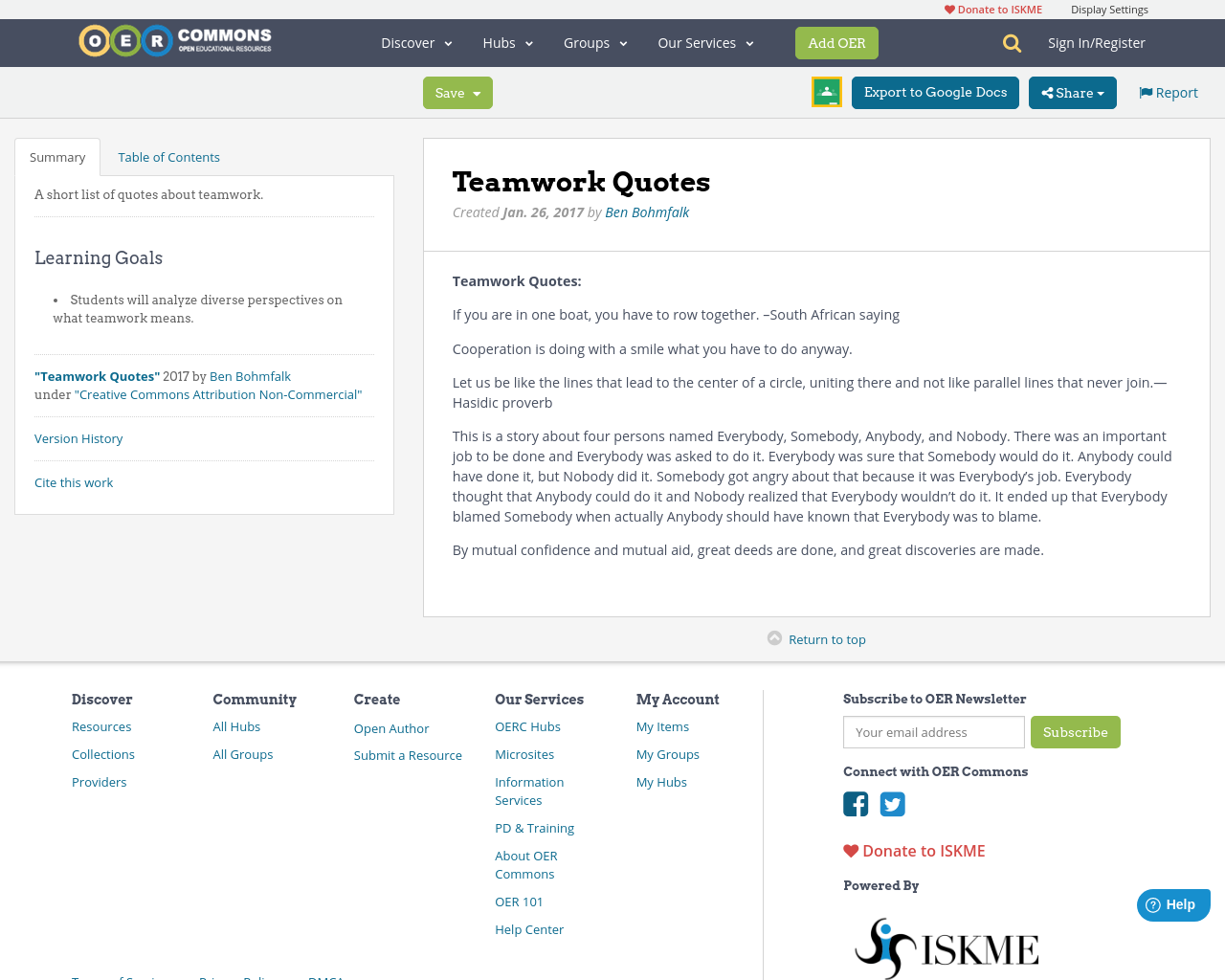 teamwork-quotes-oer-commons