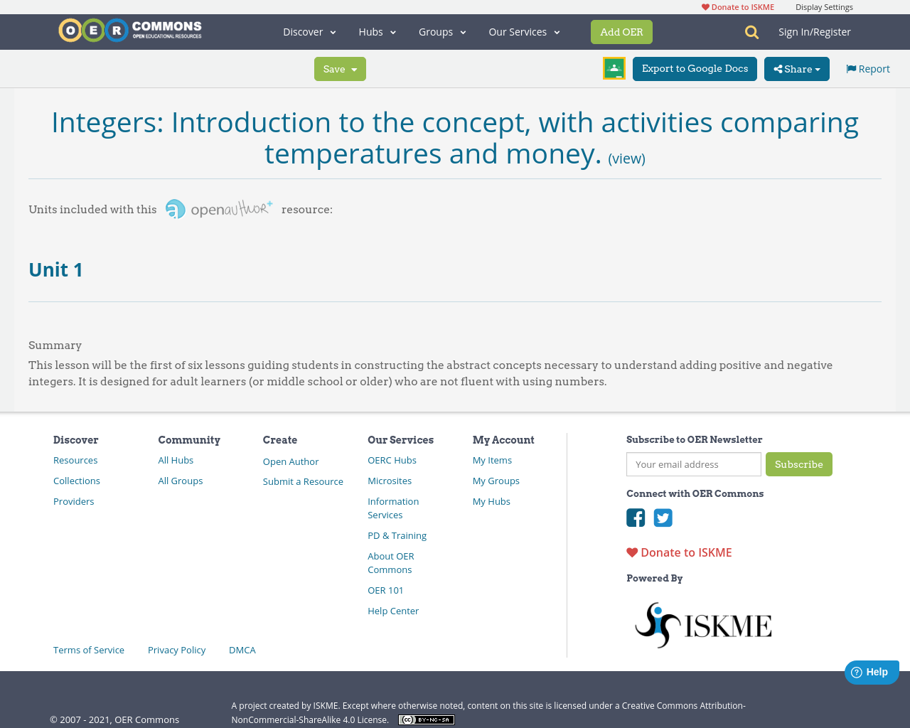worksheet Comparing And Ordering Integers Worksheet integers introduction to the concept with activities comparing temperatures and money unit 1 oer commons