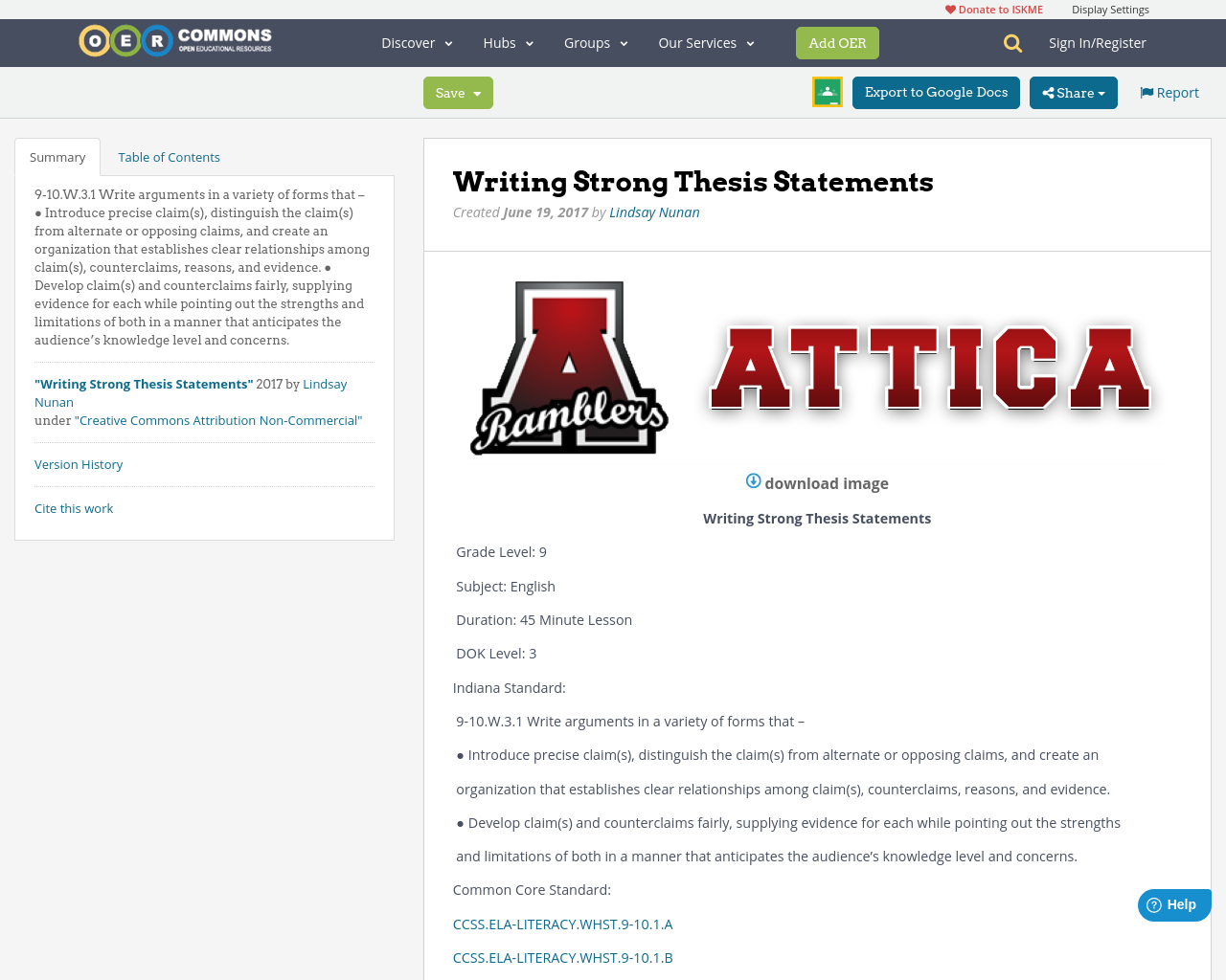 what are important considerations for writing a strong thesis statement