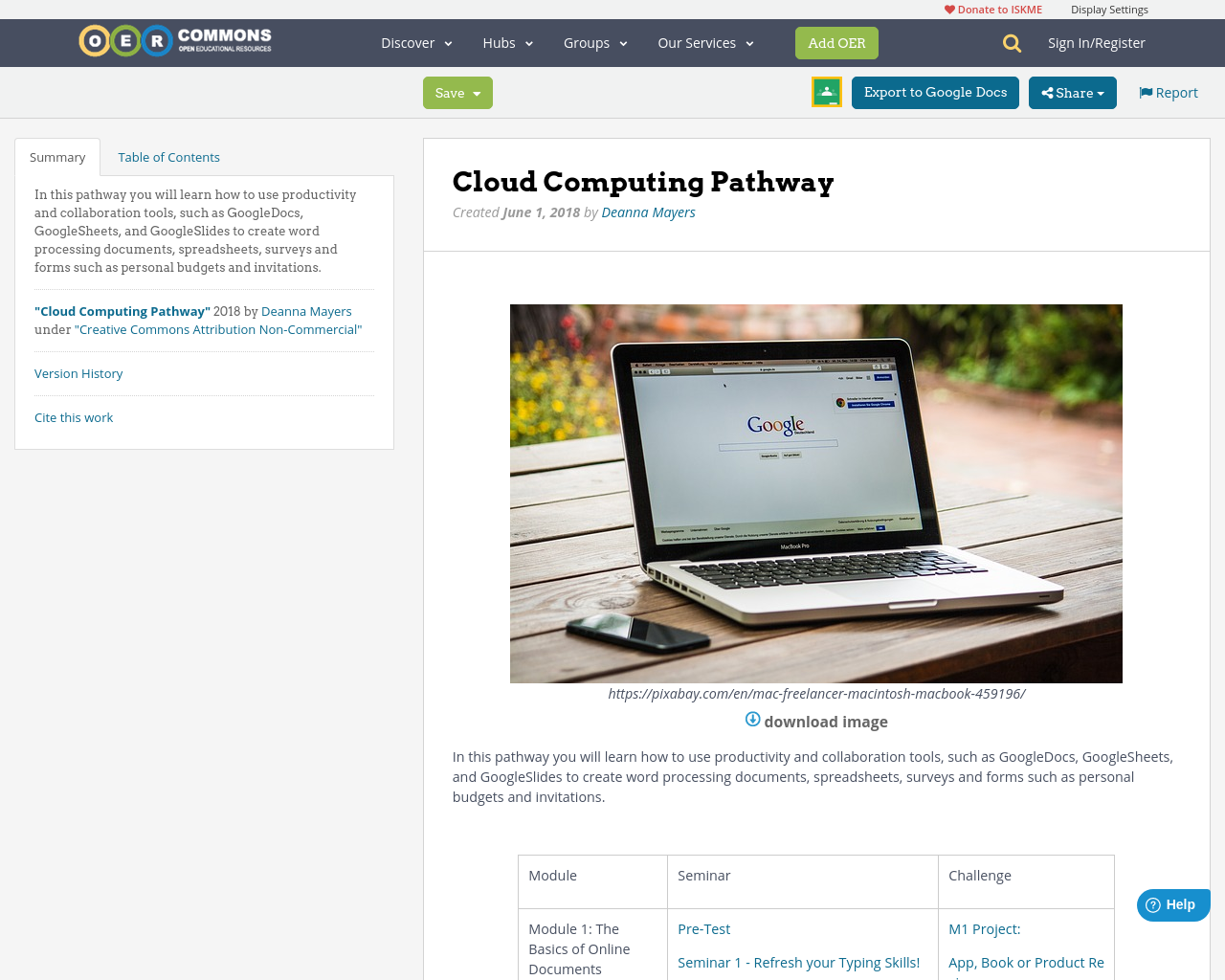Cloud Computing Pathway Oer Commons Cloud Computing Pathway Oer Commons