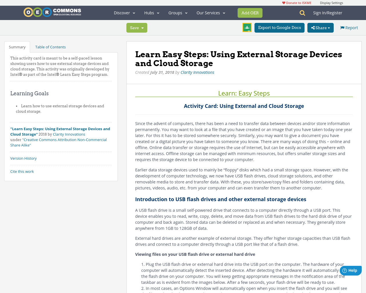 Learn Easy Steps Using External Storage Devices and Cloud Storage