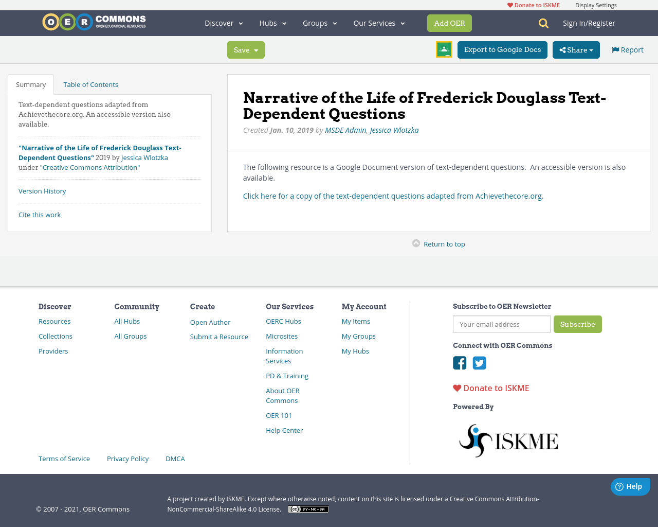 Narrative of the Life of Frederick Douglass by Frederick Douglass