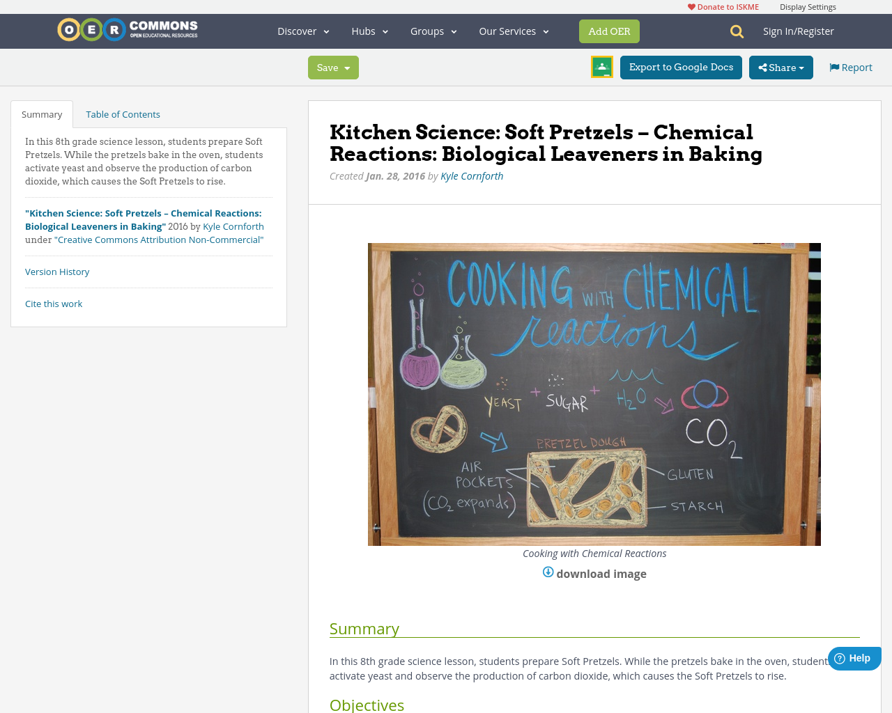 Kitchen Science Soft Pretzels Chemical Reactions Biological