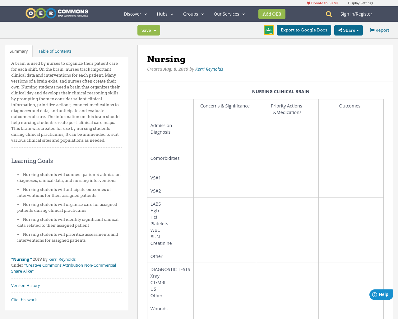 Nursing OER Commons