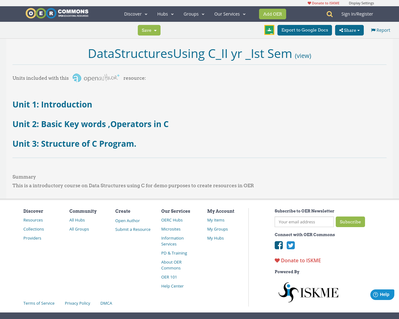 DataStructuresUsing C_II yr _Ist Sem | OER Commons