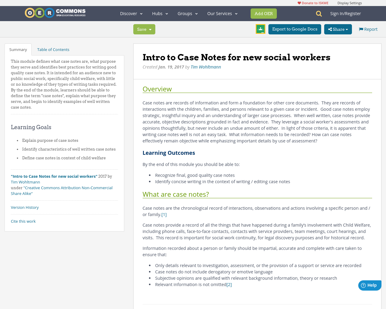 Social work case study assignments