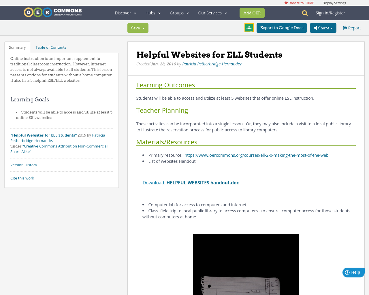 Helpful Websites For Ell Students Oer Commons Helpful Websites For Ell Students Oer Commons